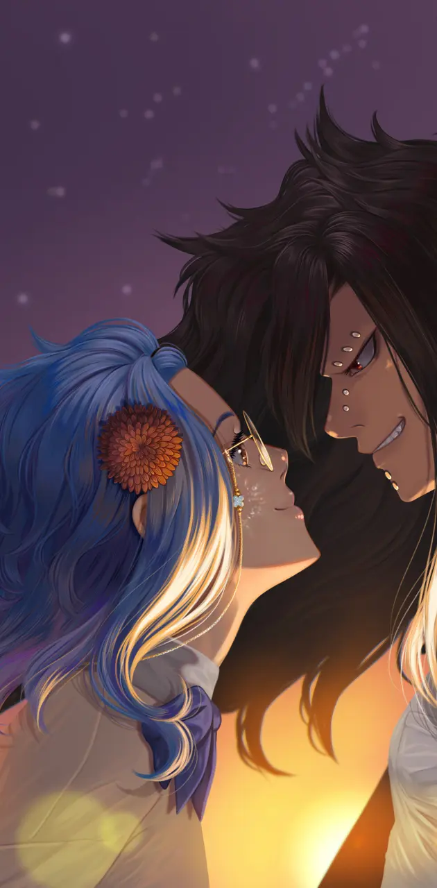 Gajeel and Levy 