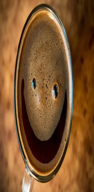 coffee cup smile