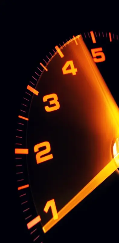 Neon Speedometer