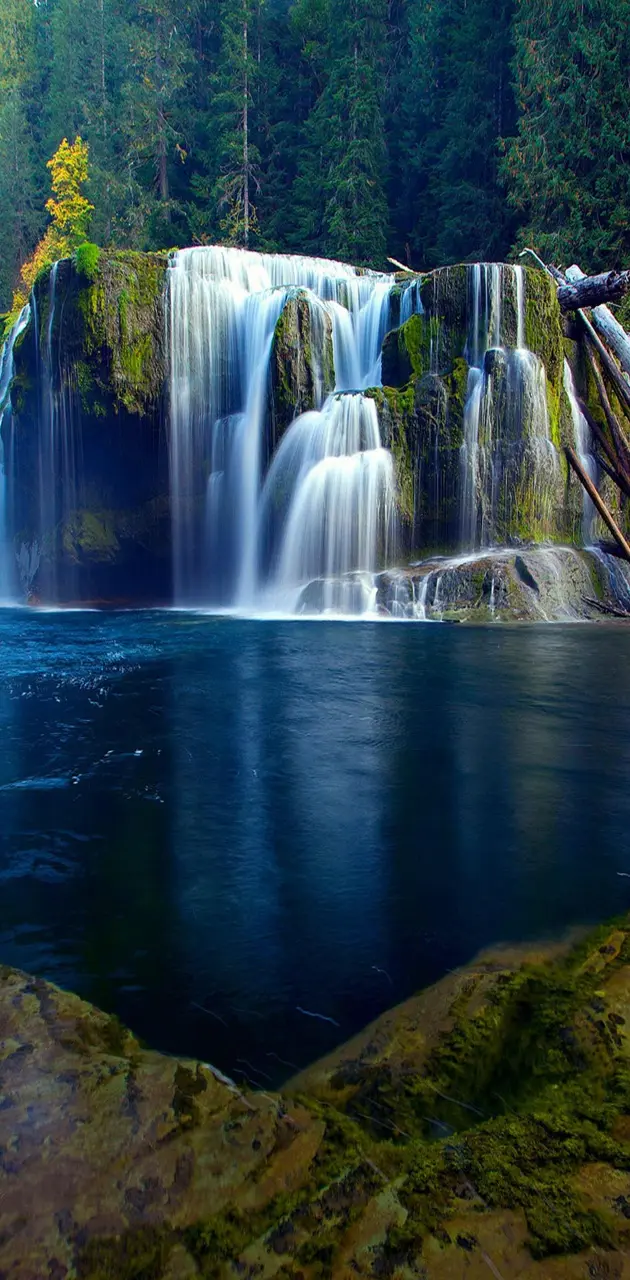 River waterfall