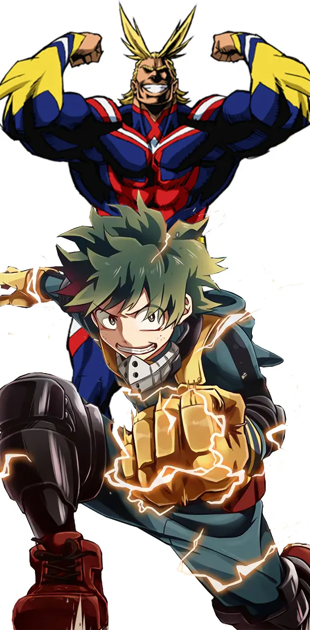All Might and Deku