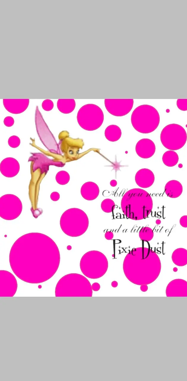 Pink tinkerbell