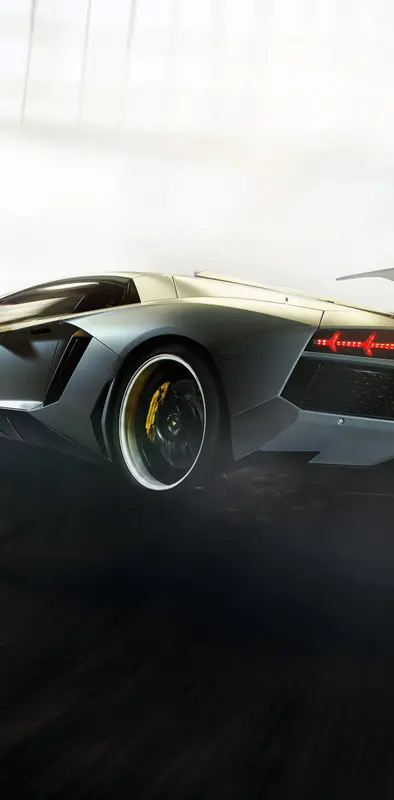 Lamborghini silver