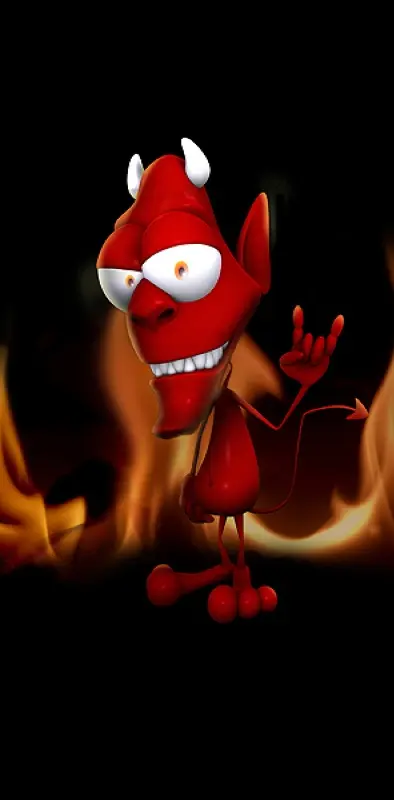 cool red devil