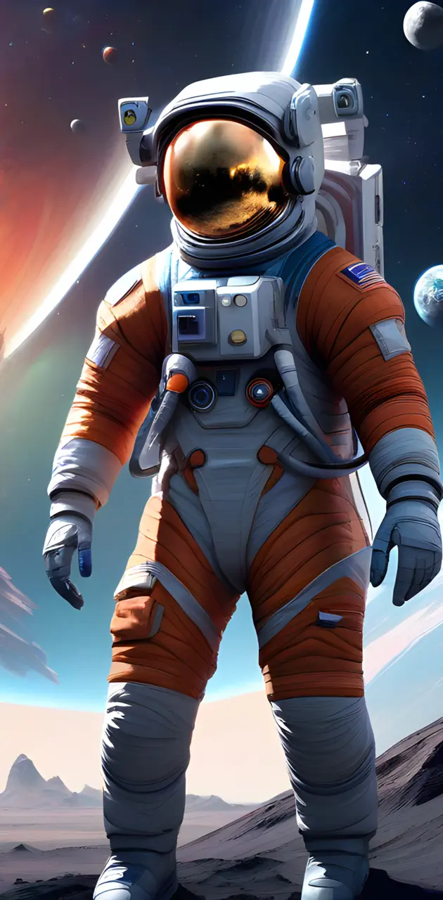 Astronauta en espacio