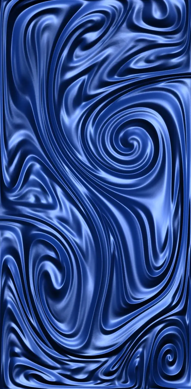 Trippy Blue Swirls