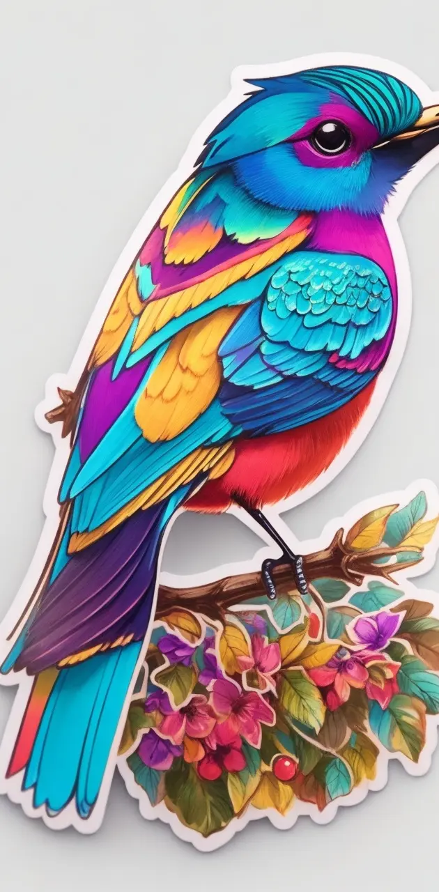 sticker Bird 