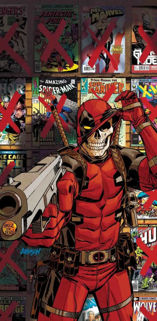 Deadpool Comic dead