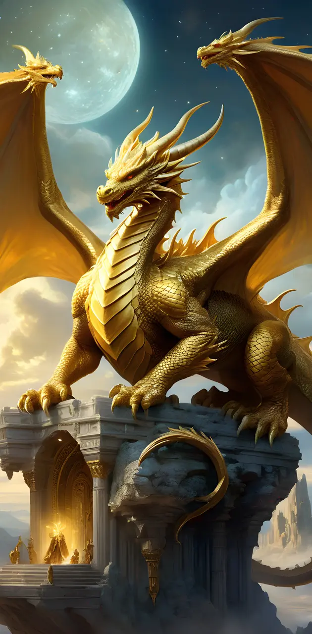 dragon 🐉 🐲 🀄 d'or