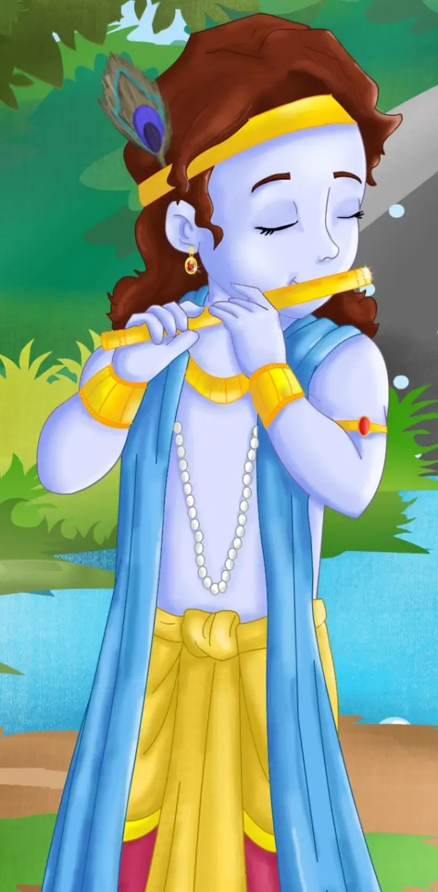 Krishna wallpaper by Praji73 - Download on ZEDGE™ | 876e