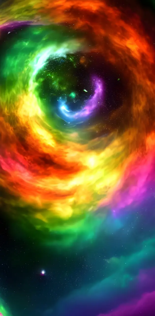 Rainbow black hole