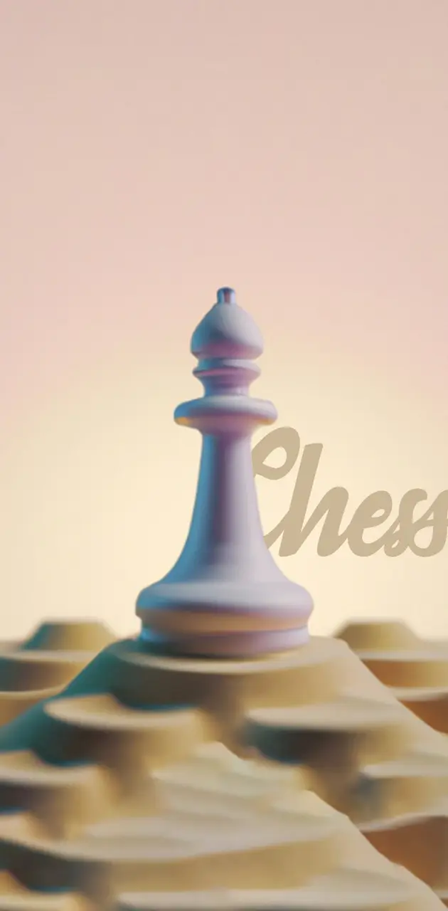 White chess piece