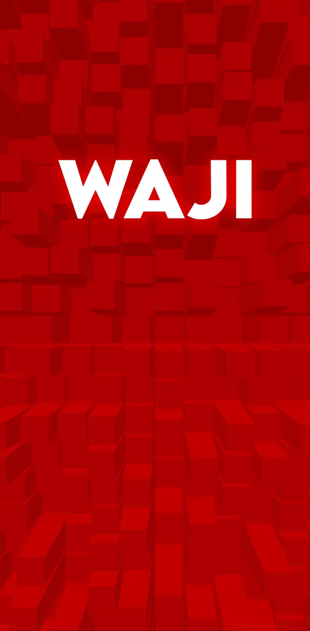 Waji name wallpaper