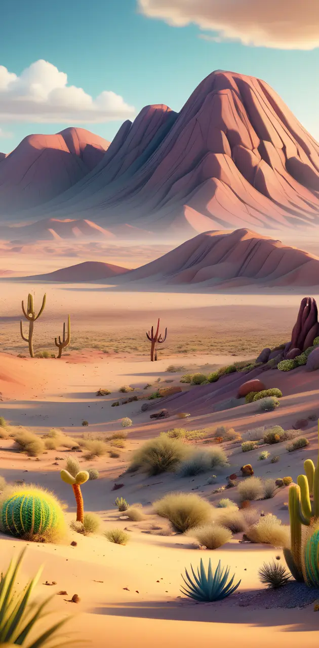 Soft Desert Landscape