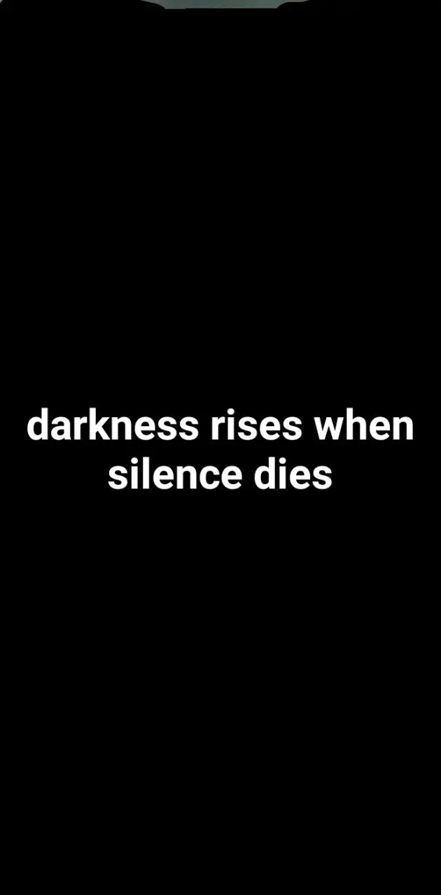 Darkness rises