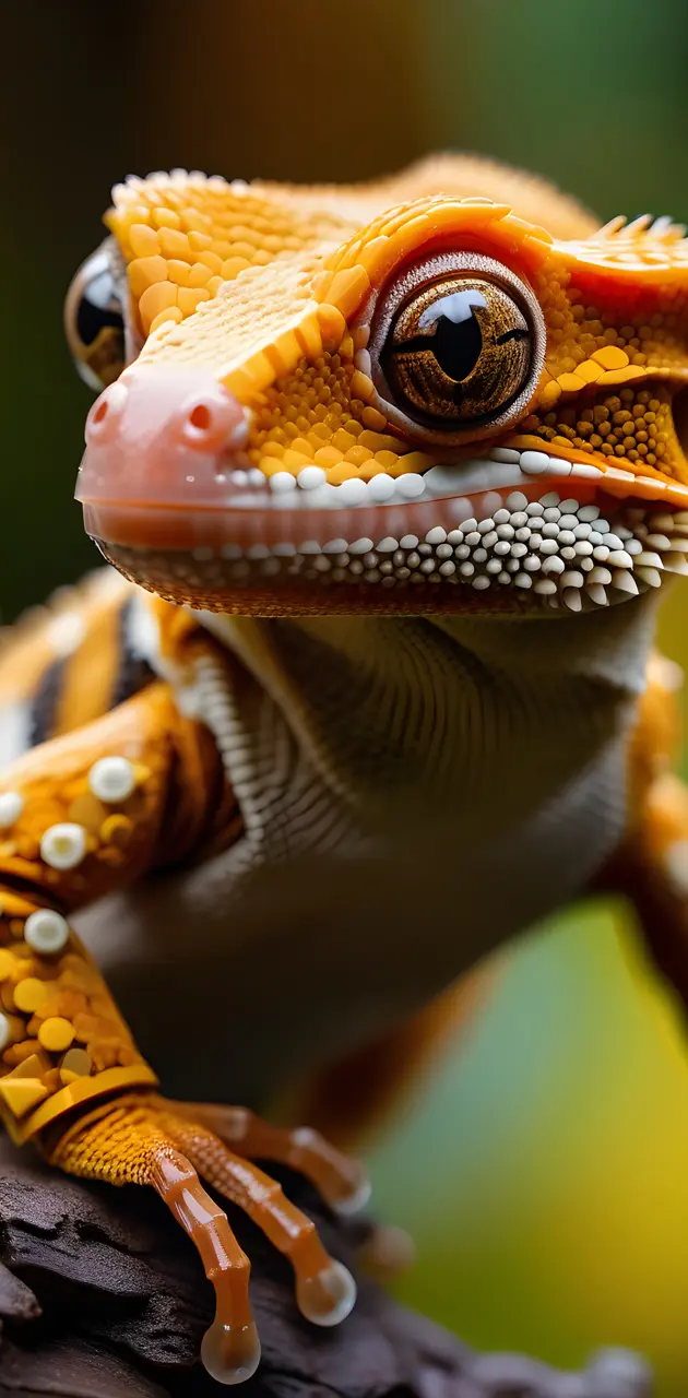 yellow gecko