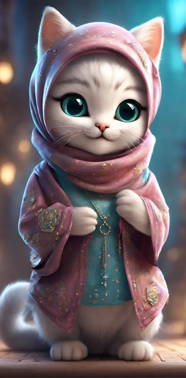 Funny Cat Hijab