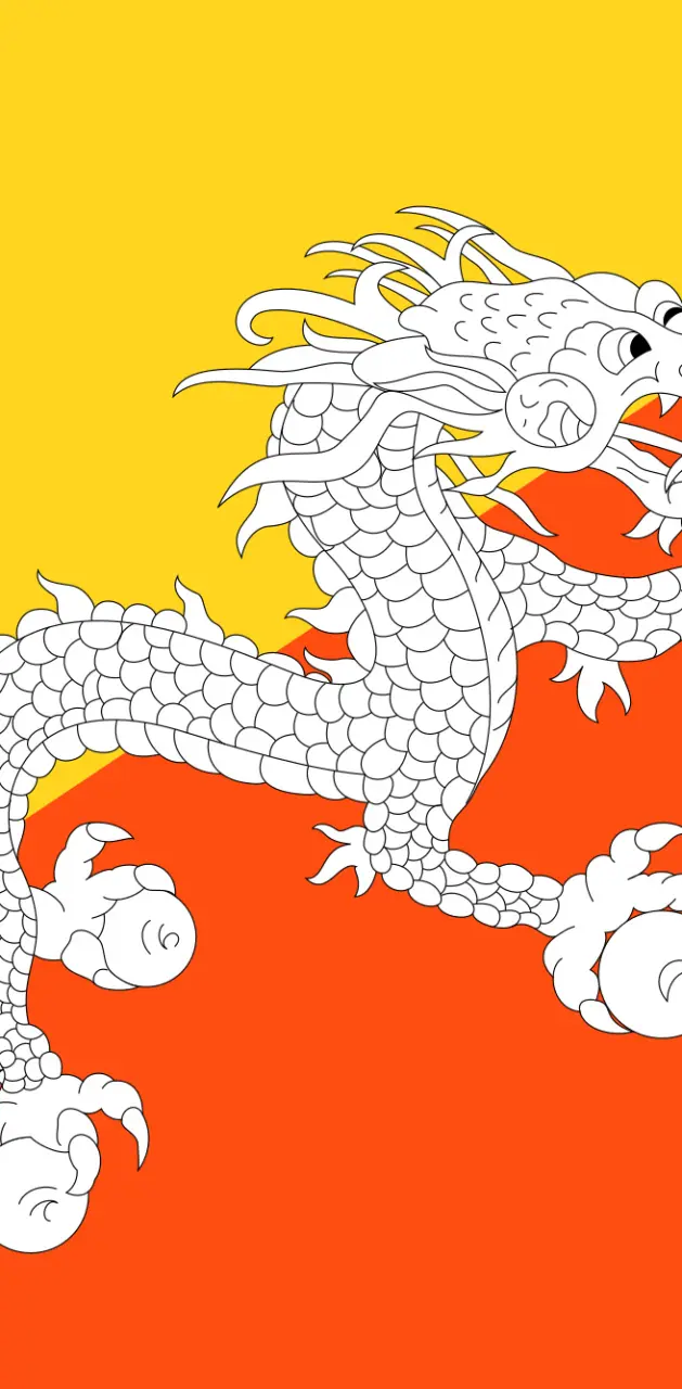 Bhutan flah