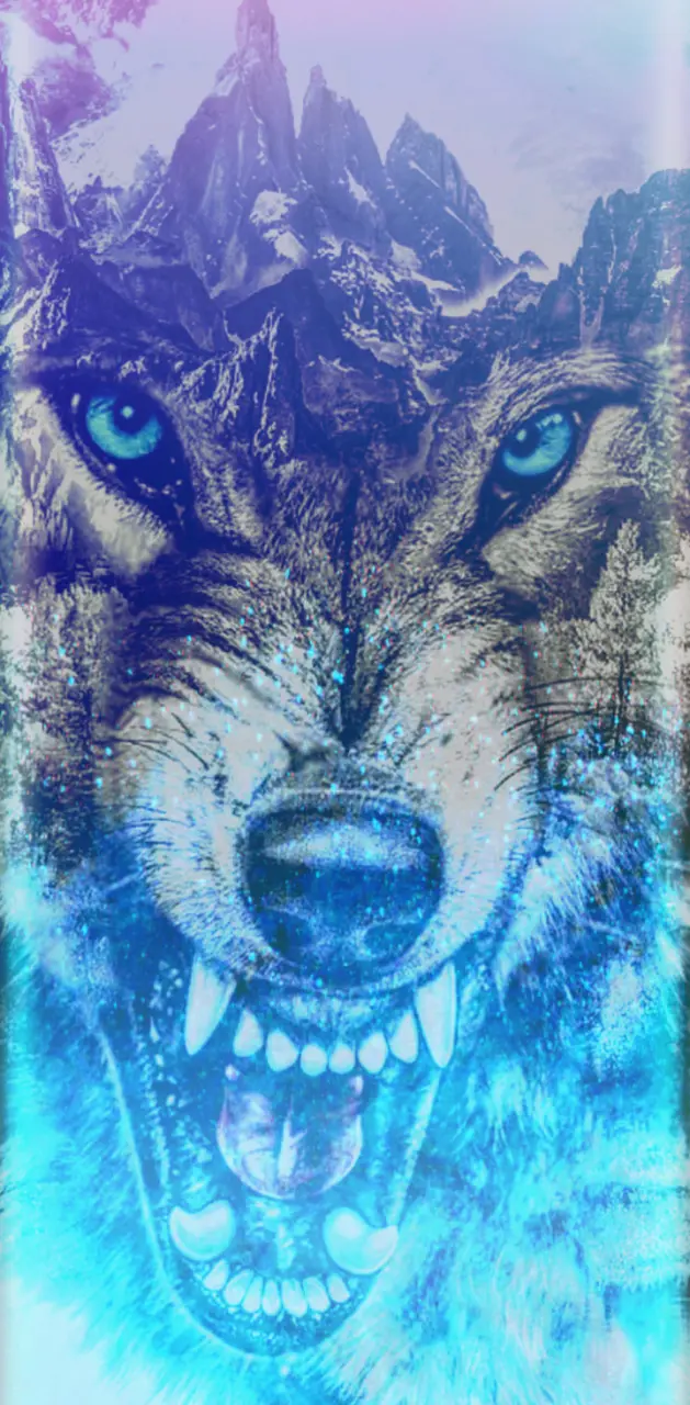 Blue Mad wolf 