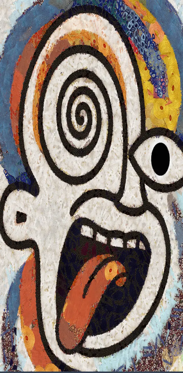 Crazy face Klimt