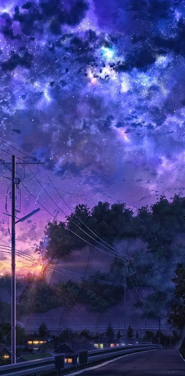 Anime scenery, Sky anime, Anime scenery wallpaper