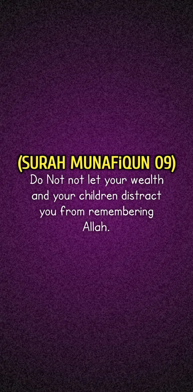 Quran Surah Munafiqun