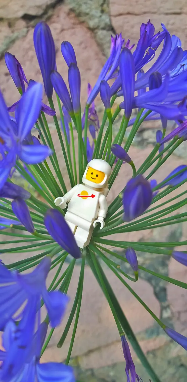 White LEGO Space Man