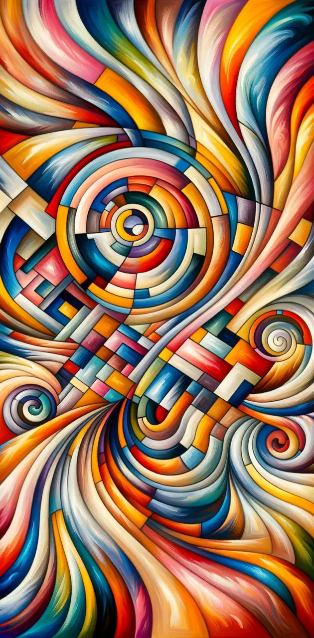 Oil Painting Swirls
