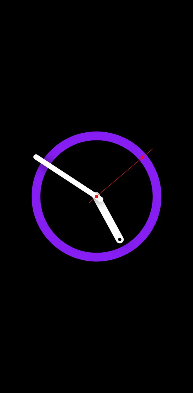 Purple Clock S8