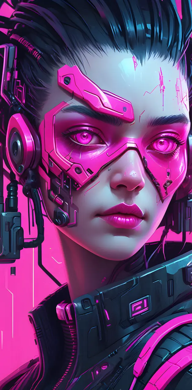 cyberpunk pink