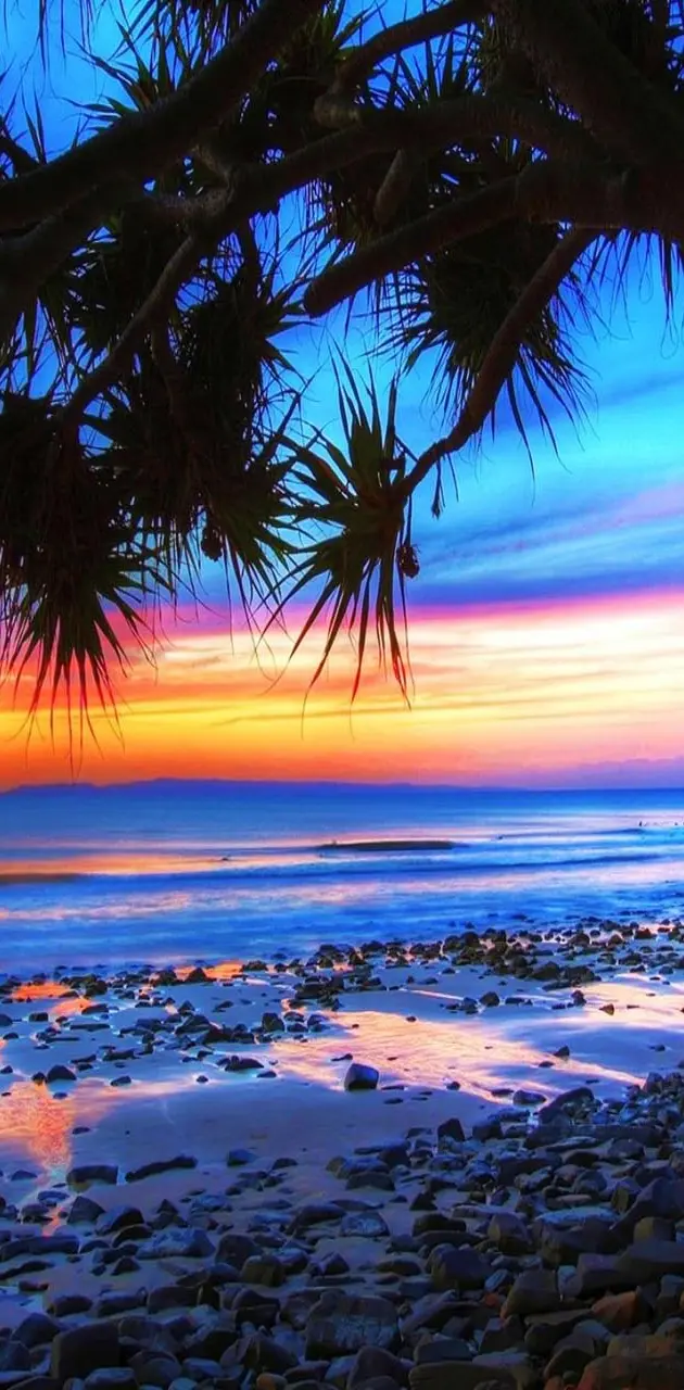 coast sunset