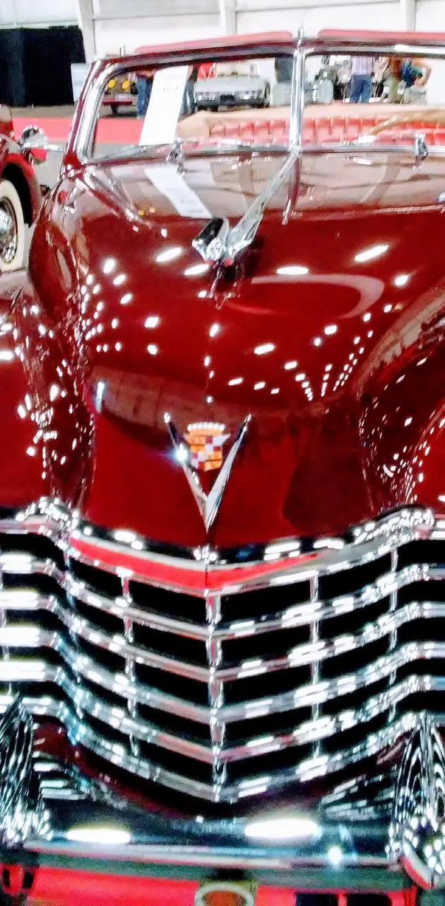 Cherry Red Cadillac