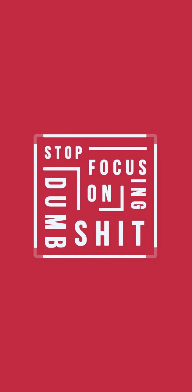Stop focusing