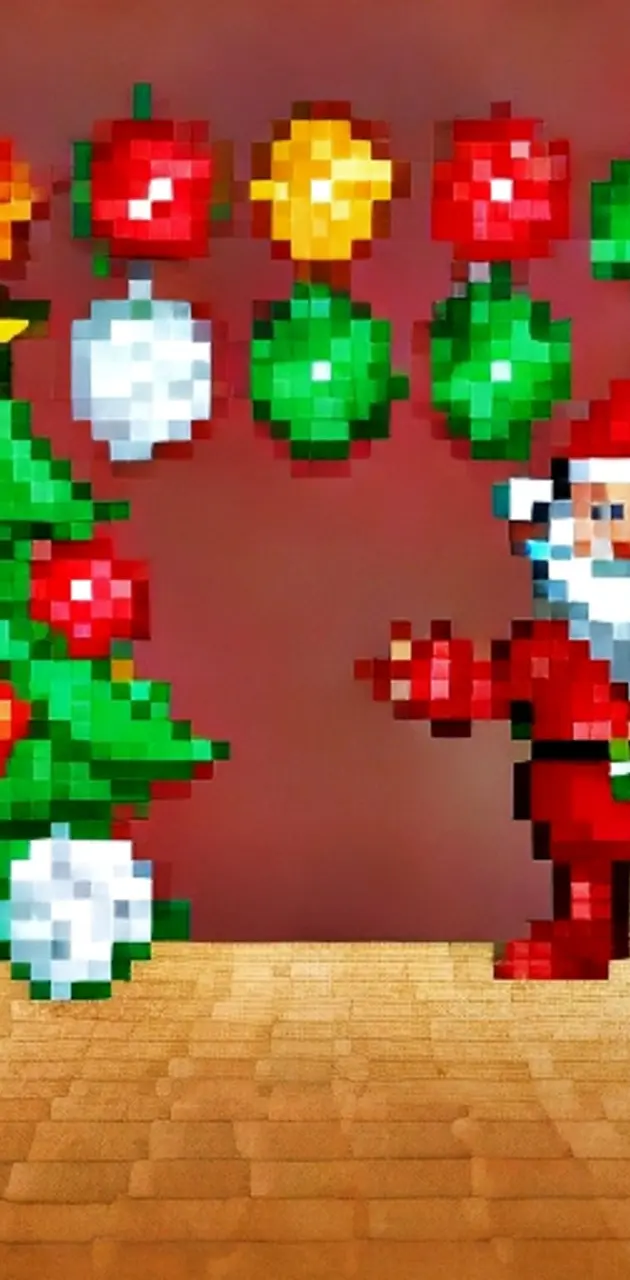 Christmas Tree/Santa
