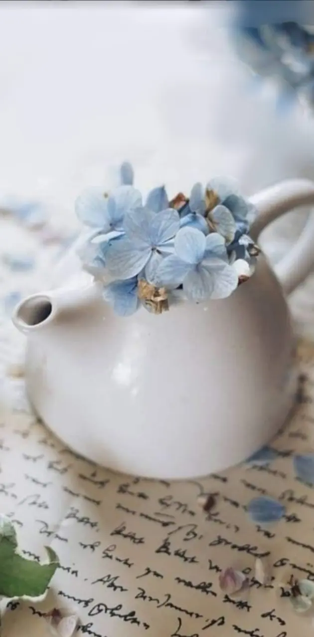 Teapot with flowers4 