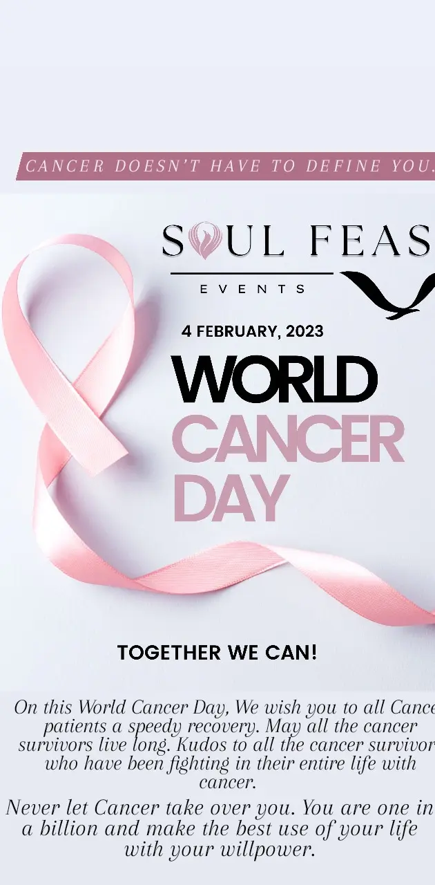 World cancer day 🎗️