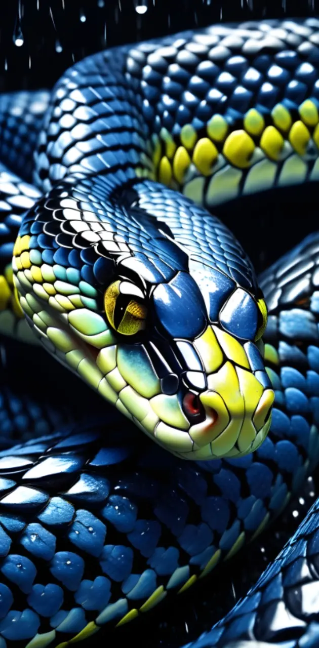 Three Colored Snake