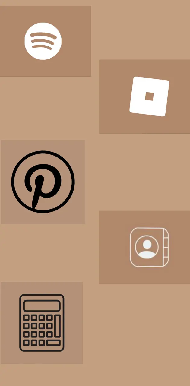 Brown icons