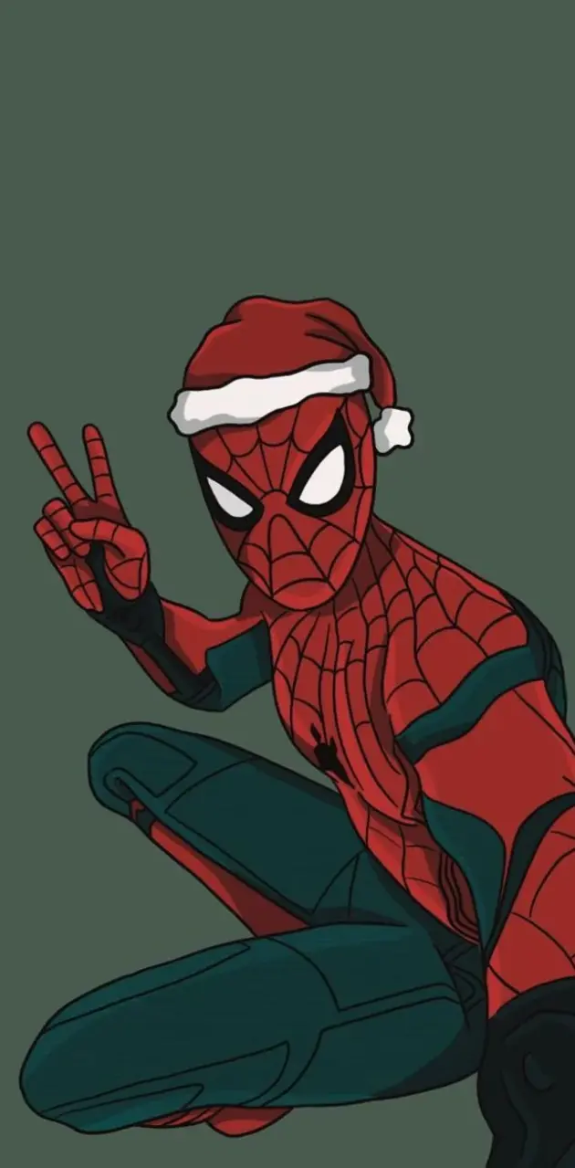Christmas spiderman 