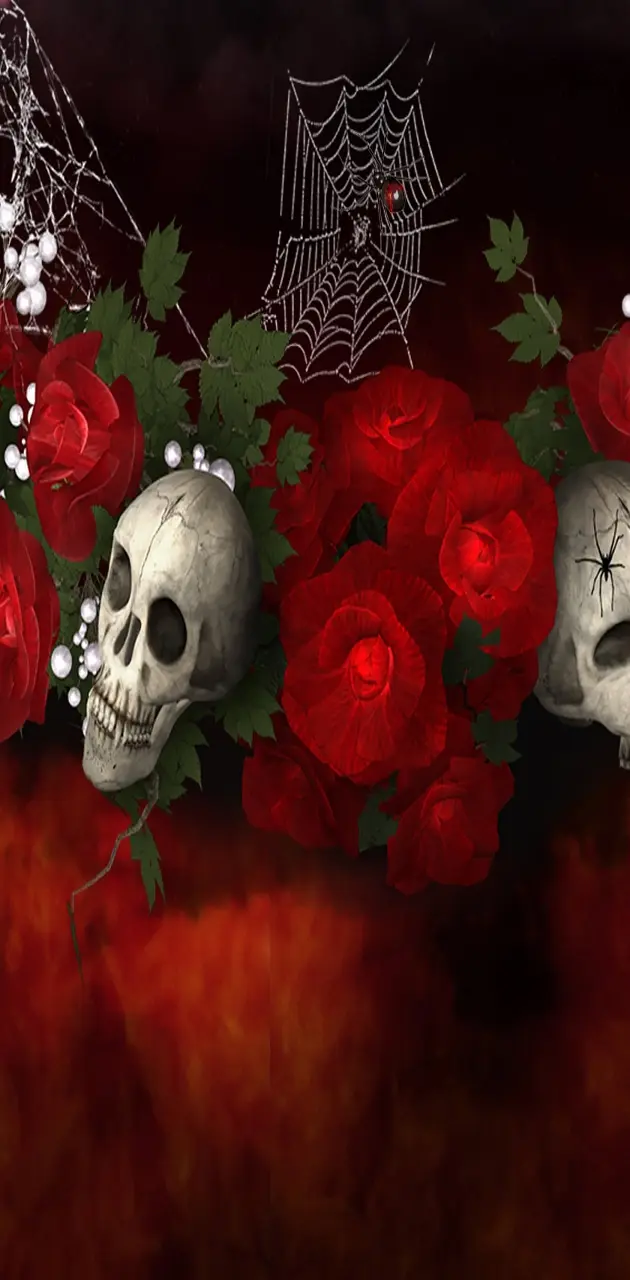 Skull  and Roses
