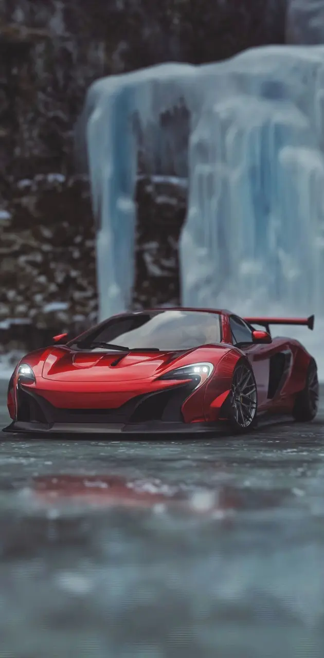 Icy Red McLaren