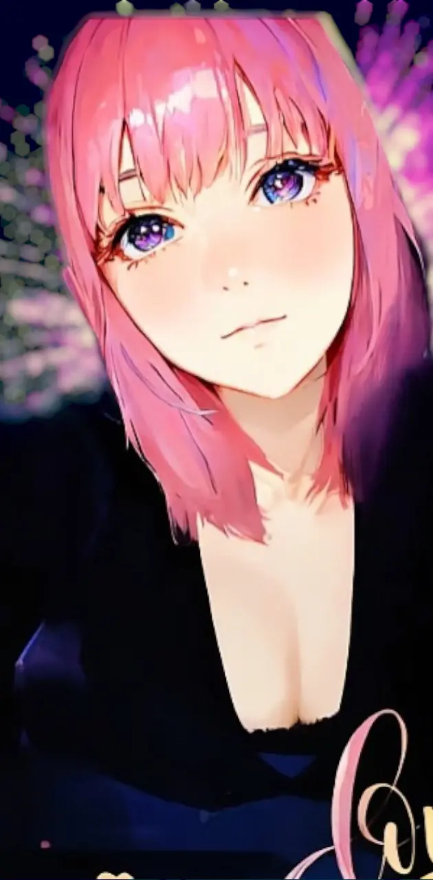 Pretty anime girl