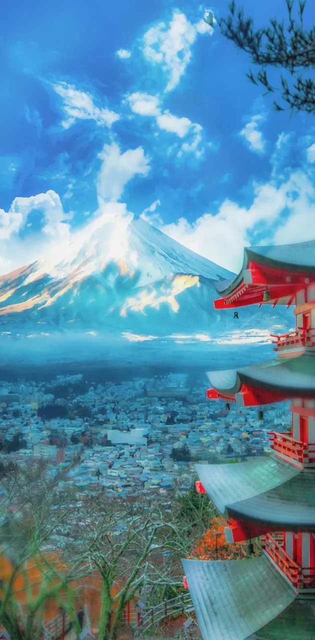 Anime Mt Fuji