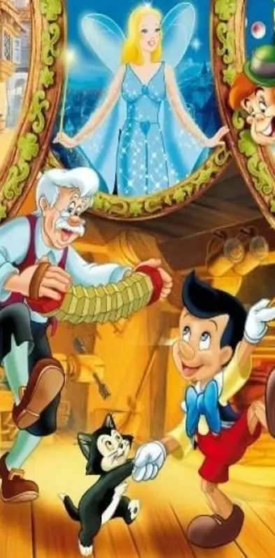 Happy Pinocchio