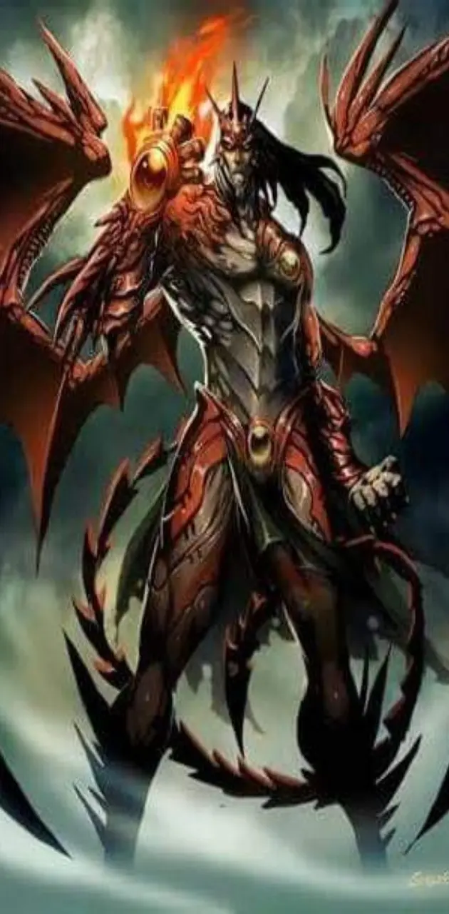 Humanoid Dragon King