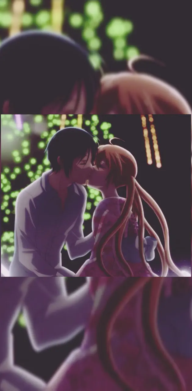 Momochi-san Anime kiss