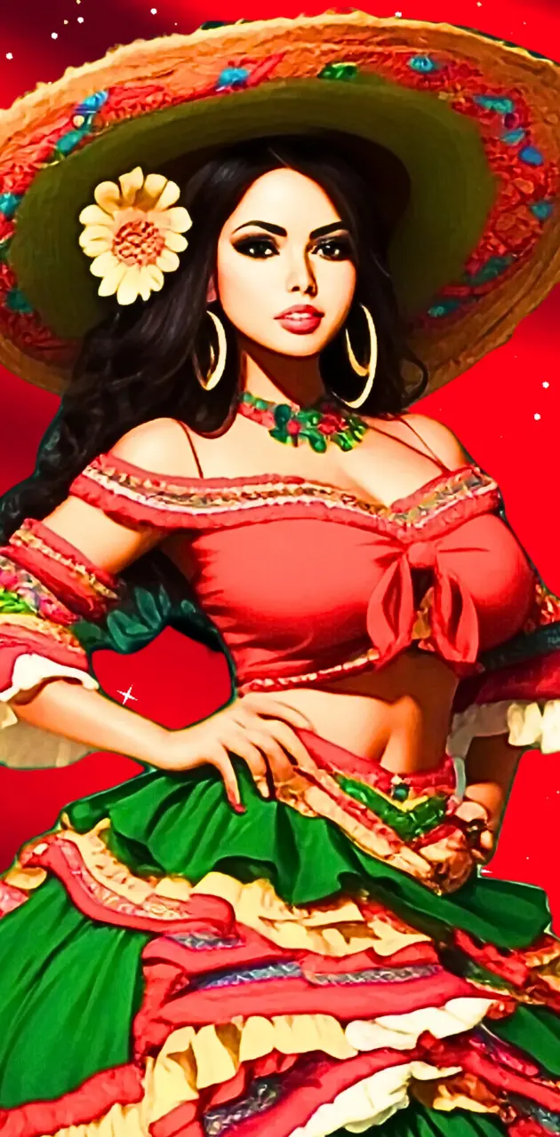 Mexican lady pretty 