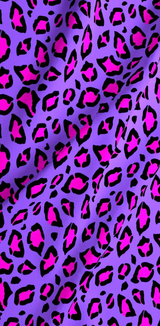 Purple Leopard Print