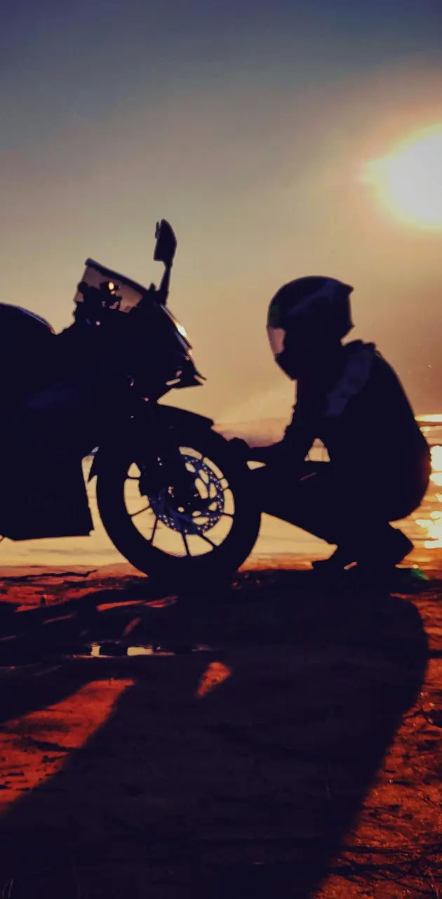 Sunset with r15 