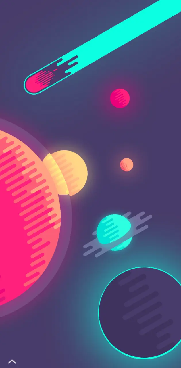 Cartoon planets